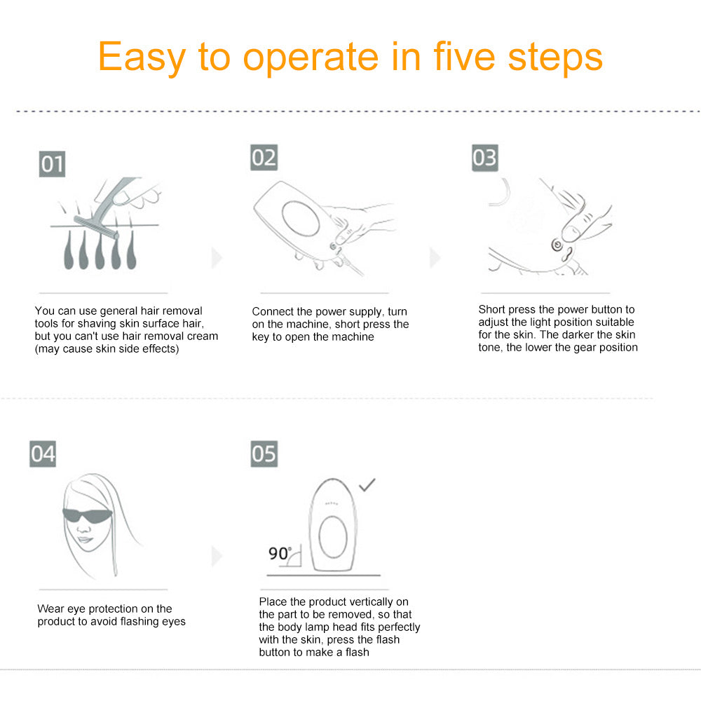 Mini Laser Hair Removal