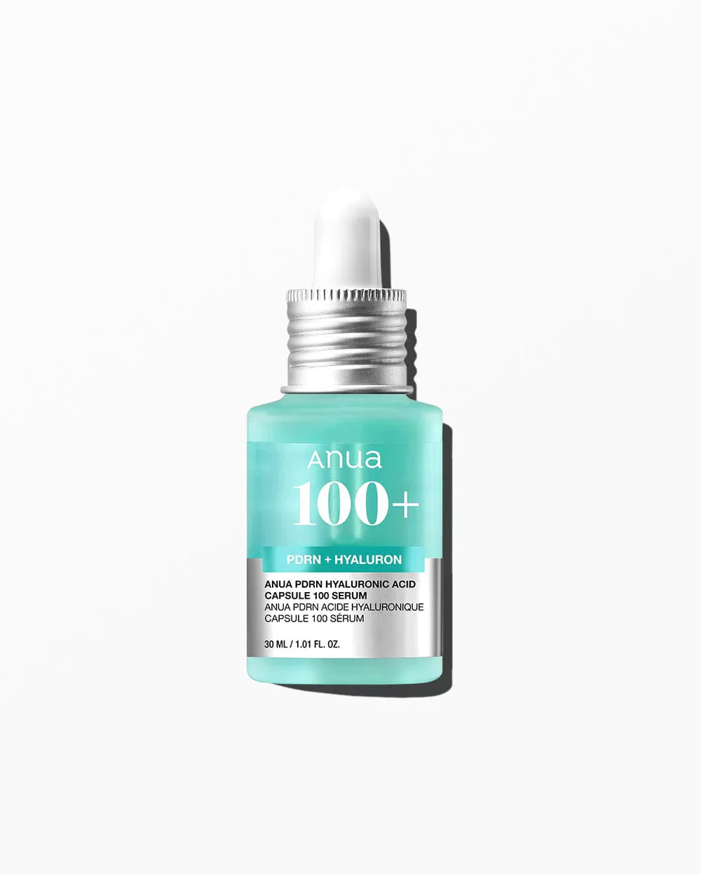 Anua Niacin Hyaluronic Serum in a teal dropper bottle by Souqzila for hydrating and brightening skin
