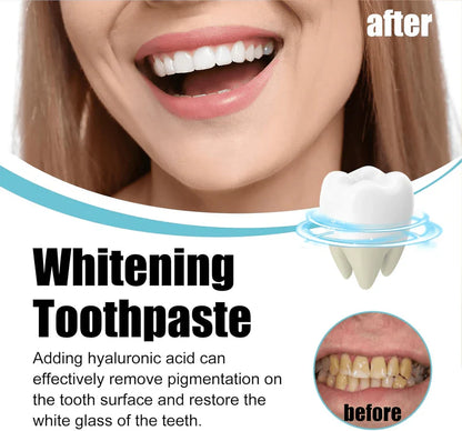 Scoban teeth whitening toothpaste by Souqzila showing before and after results as the best teeth whitening solution