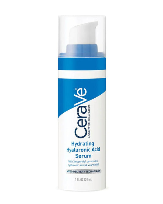 CeraVe Hydrating Hyaluronic Acid Serum by Souqzila best serum for dry skin in 1 fl oz bottle
