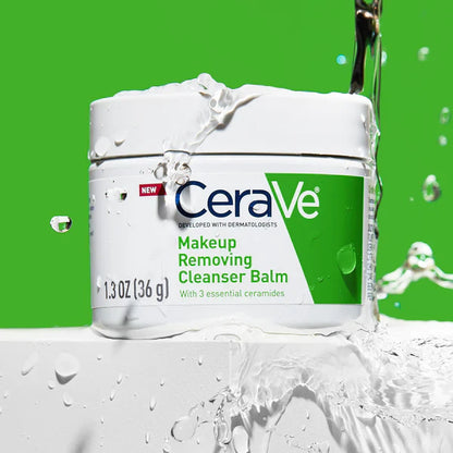 CeraVe Makeup Removing Cleanser Balm with essential ceramides for effective makeup removal