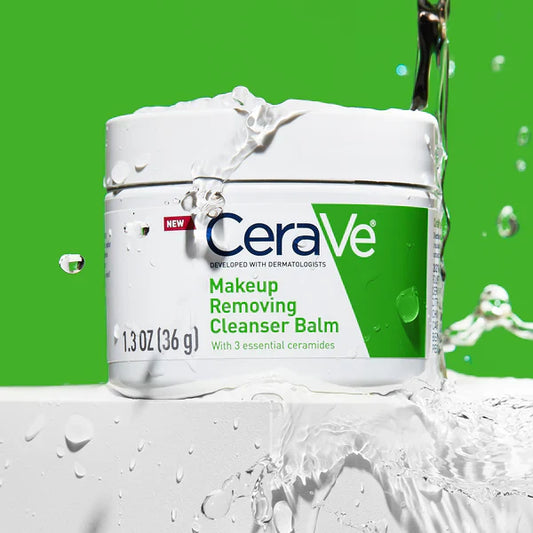 CeraVe Makeup Removing Cleanser Balm with essential ceramides for effective makeup removal