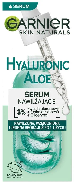 Garnier skin naturals Hyaluronic Aloe moisturizing serum with hyaluronic acid and aloe extract